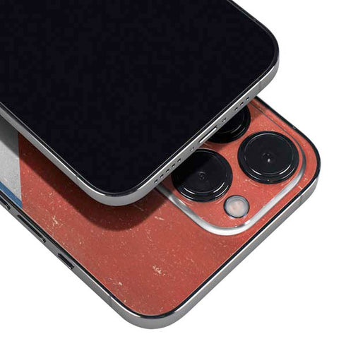 Cuban Flag Distressed iPhone 16 Pro Skin